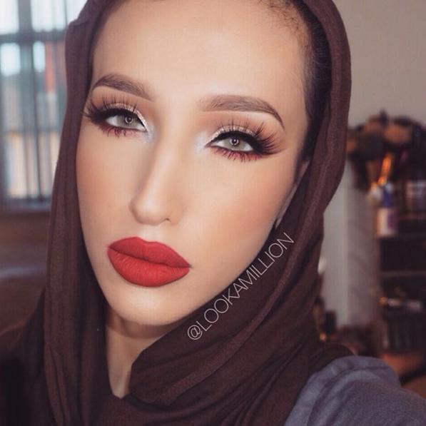 13. NYX “Dark Red” liner + Meet Matt(e) Hughes “Loyal”