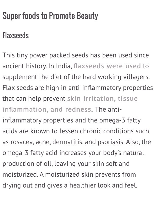 Beauty Foods 👸
