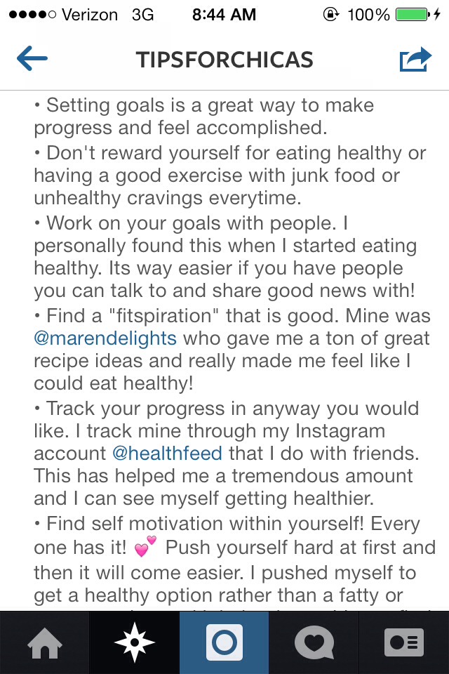 Tips for a healthy life