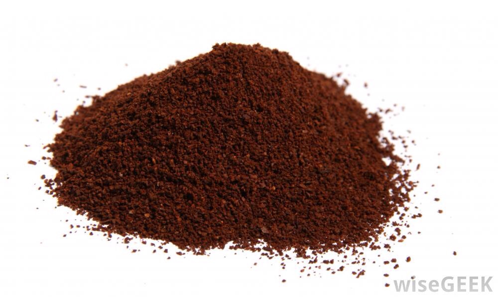 You need grounded coffee. Just get about 3 tablespoons. It depends on how much you need.