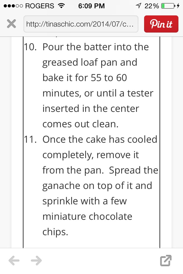 Chocolate Chip Pound Cake!