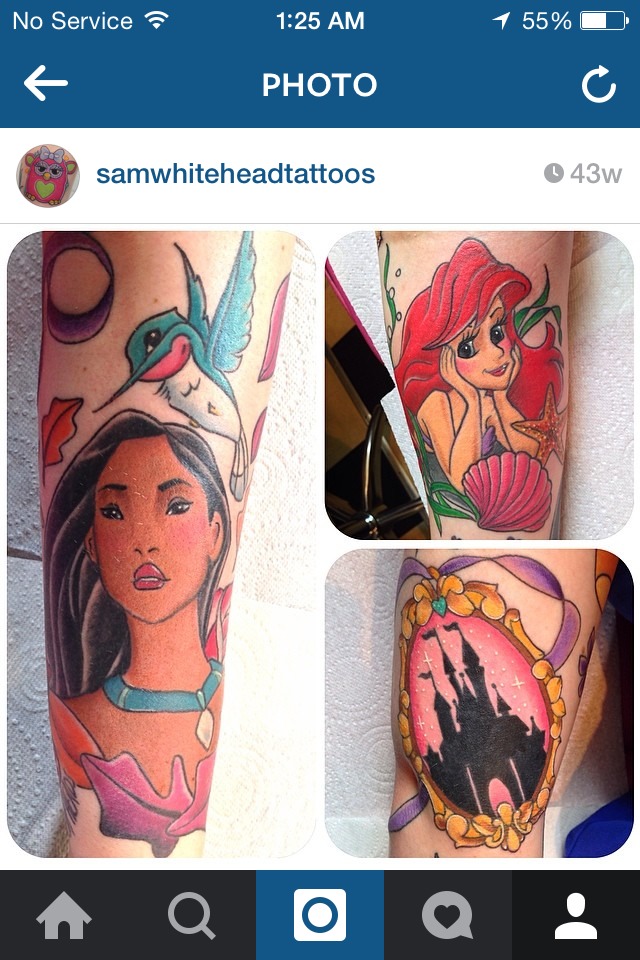 Disney Tattoo Inspiration 👸✨🔮