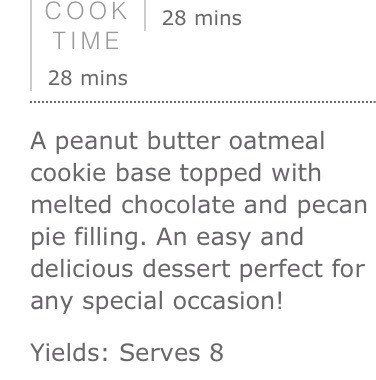 Chocolate pecan pie skillet cookie
