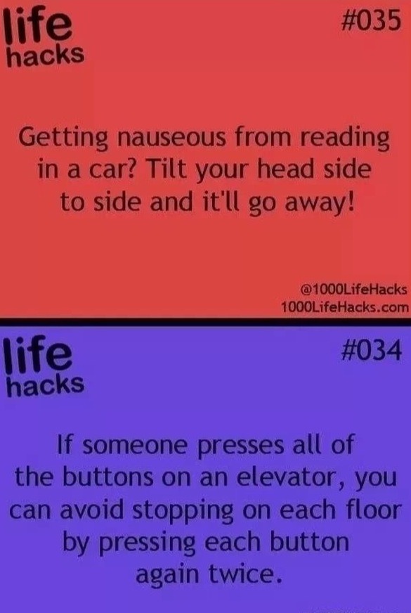 💡Life Hacks That Are Great To Know!
