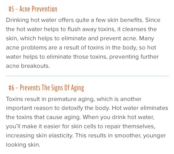 12 Exciting Benefits of Drinking Warm / Hot Water 👍