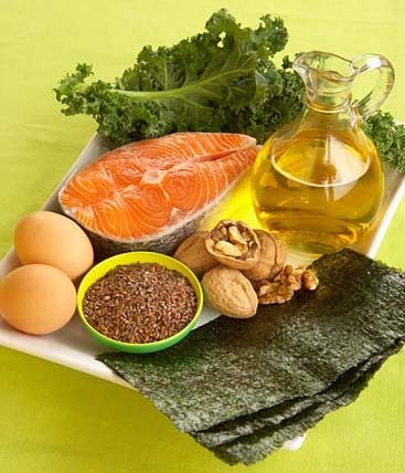Essential fatty acids:
Essential omega-3 & omega-6 fatty acid helps the thyroid to maintain metabolism.Omega fatty acids are rich in salmon,tuna,leafy vegetables,pumpkin,walnut,canola oil and sunflower seeds.