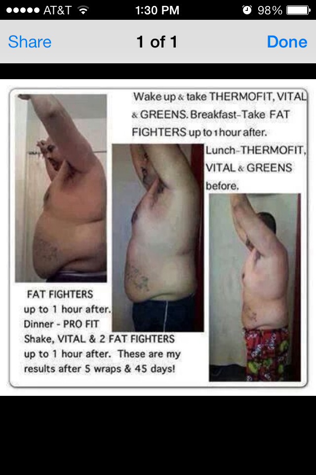 We have more than just wraps! We help with total weightloss as well! All natural good for your body! Start feeling better from the inside out!! 
http://trishtightentone.myitworks.com