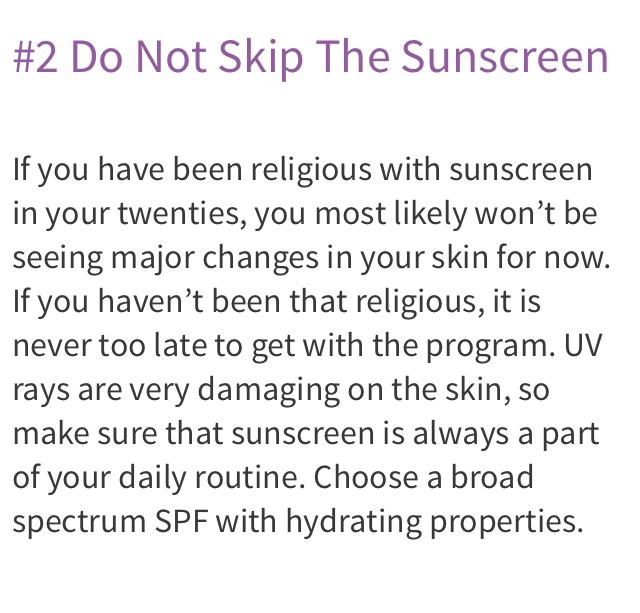 ✨💜8 Skin Care Routines In Your 30's 💜✨