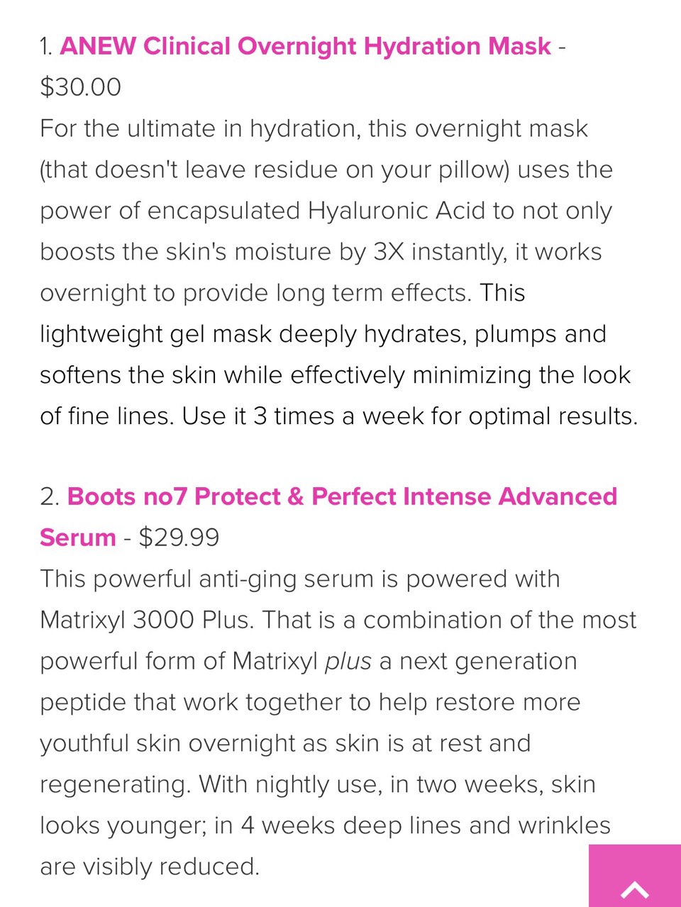 TOP 10 NIGHTTIME BEAUTY PRODUCTS! 