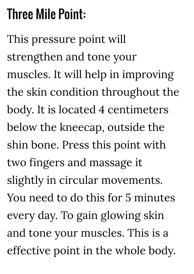 Pressing these points gives you CLEAR SKIN? 😱😱
