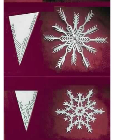 DIY PAPER SNOWFLAKES