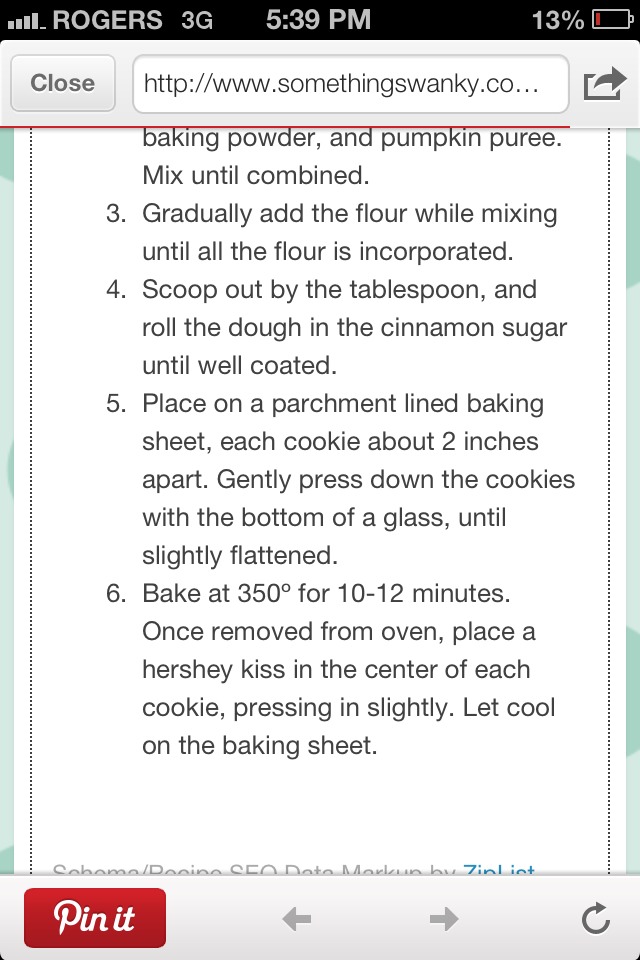 Pumpkin Caramel Kiss Cookies