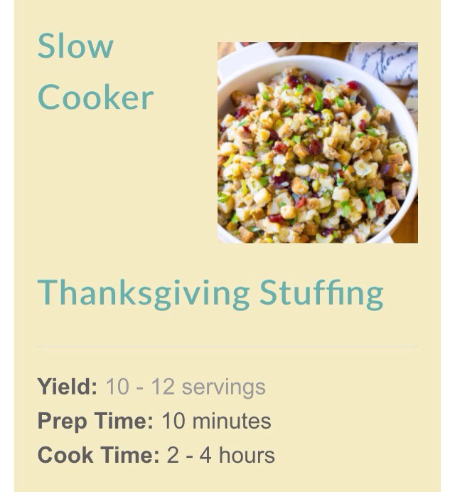💥Slow Cooker Stuffing💥 #Friendsgiving