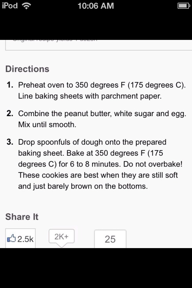 Fast And Easy Peanut Butter Cookie Recipe