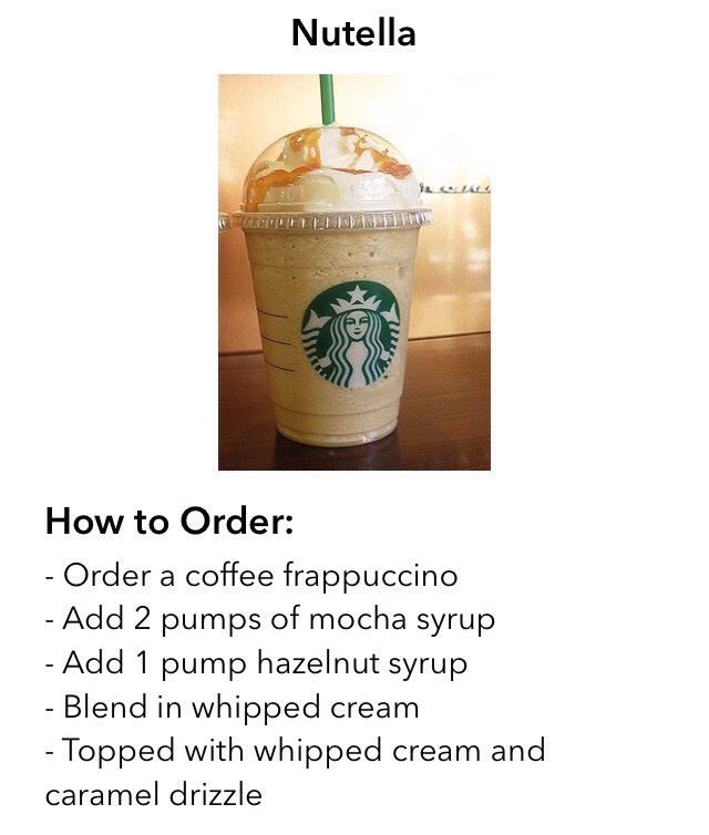 Starbucks Secret Frappes! 👈🏼