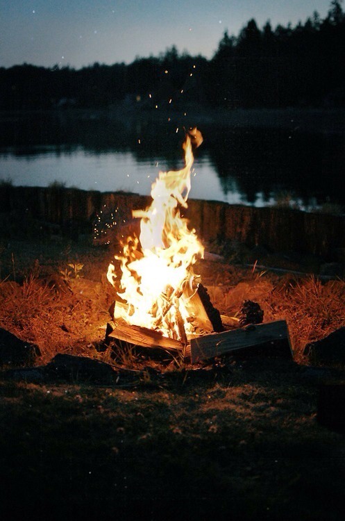 Make a bonfire! You really can't beat a nice, hot bonfire on a cool fall night. Get cozy with your love and enjoy the company, the conversation and the crackling of the fire.
