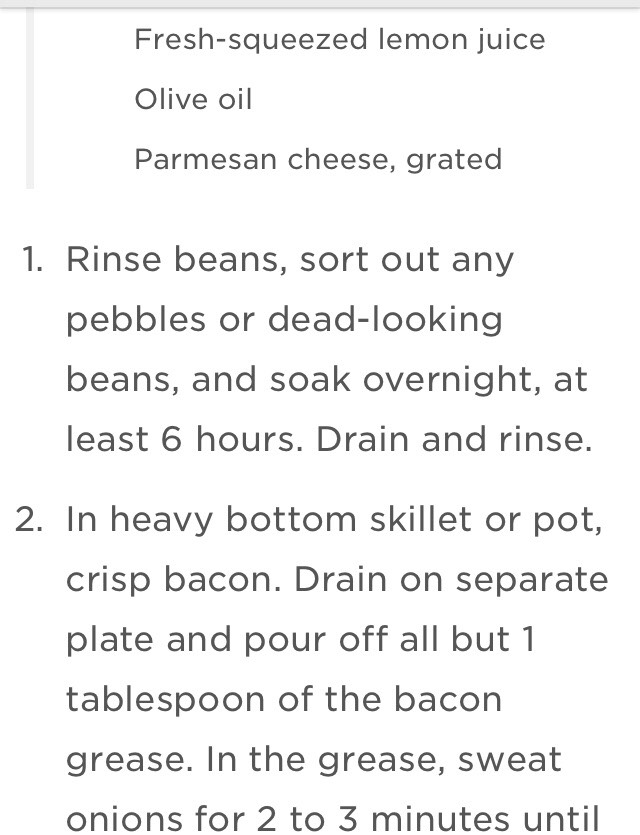 Italian Texan White Bean Stew 