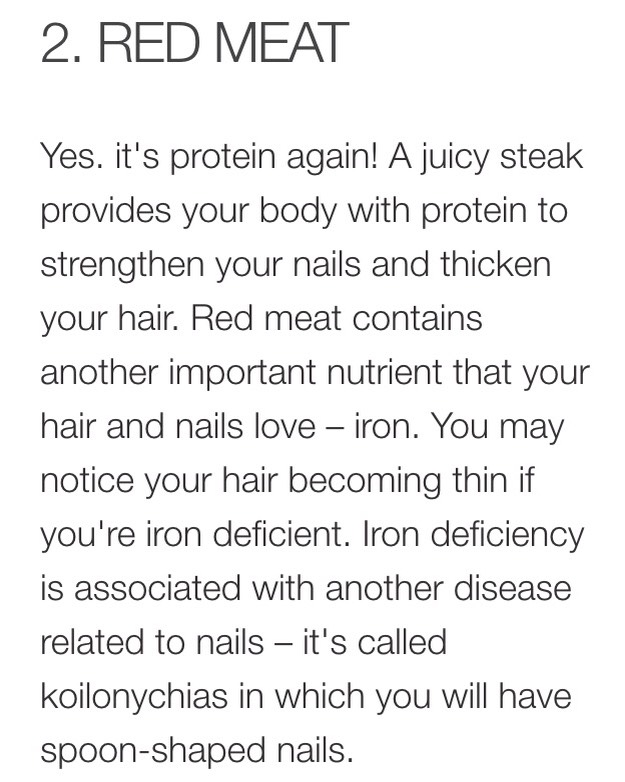 Want Stronger Nail And Longer Hair?? Better Stock Up On These Food ☕️🍺🍳