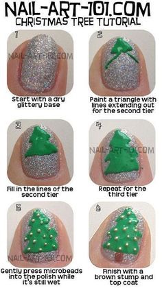 Winter Nail Tutorials❄️
