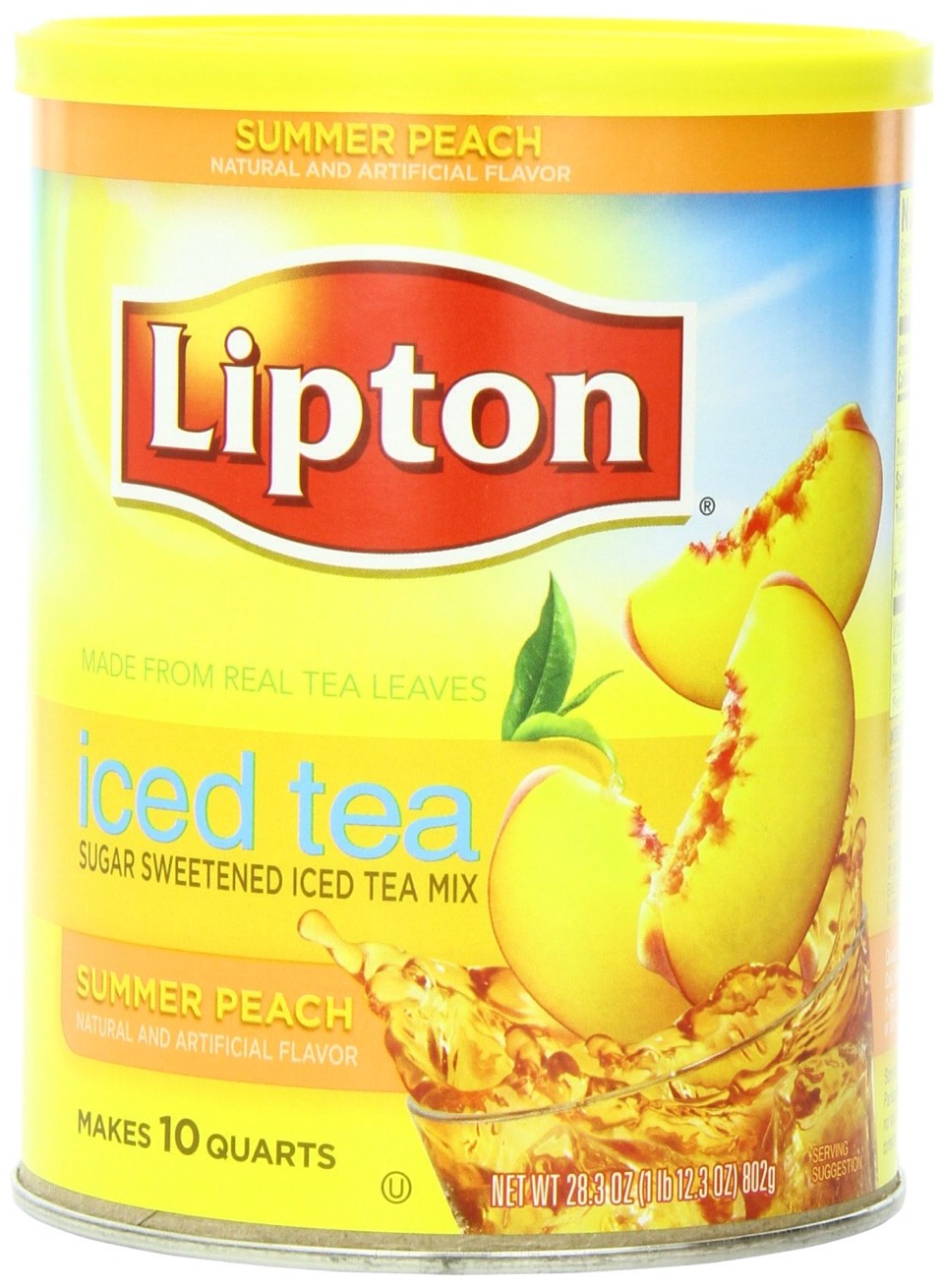 Super Easy Peach Cocktail