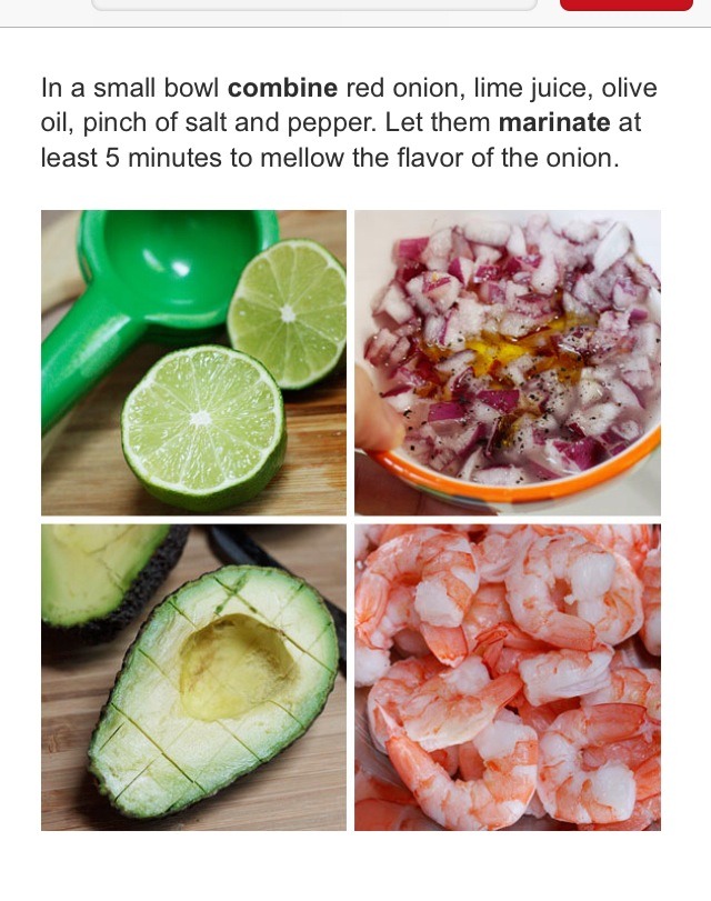Zesty Lime Shrimp & Avocado Salad...