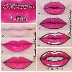 Lip makeup tutorials