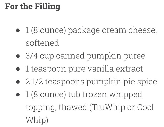 No Bake Pumpkin Cheese Cake