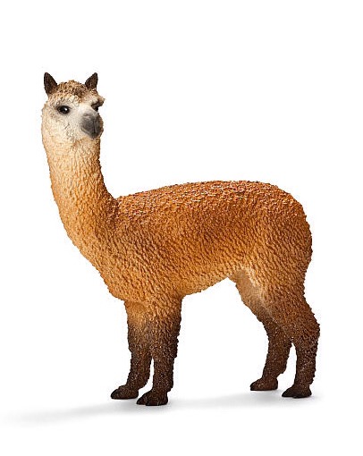 Animals

Hey it's an alpaca! Schleich has the absolute best toy animals, they will stand up to as much wear and tear as your kids can dish out and they'll always look like what they're meant to be. No more wondering "Is that a bear? Maybe a badger? No, I think it's a cat?" 