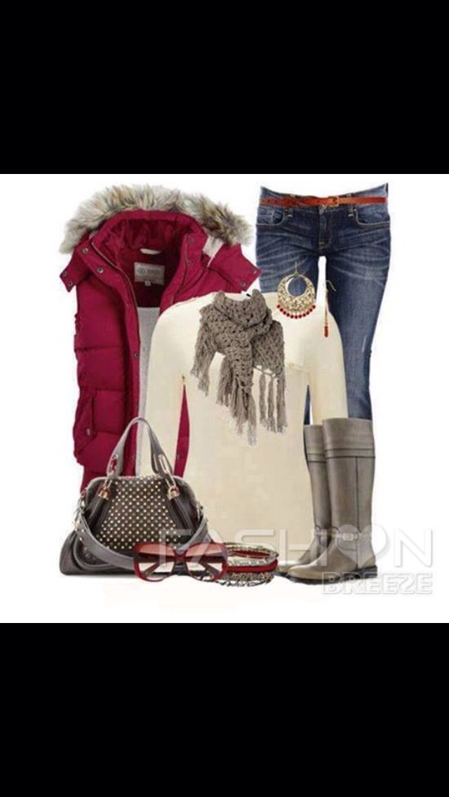 Red Themed Outfit Ideas Winter Warmers ❄️ 