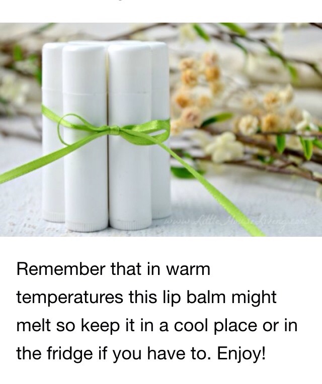 Recipe for Homemade Lip Balm