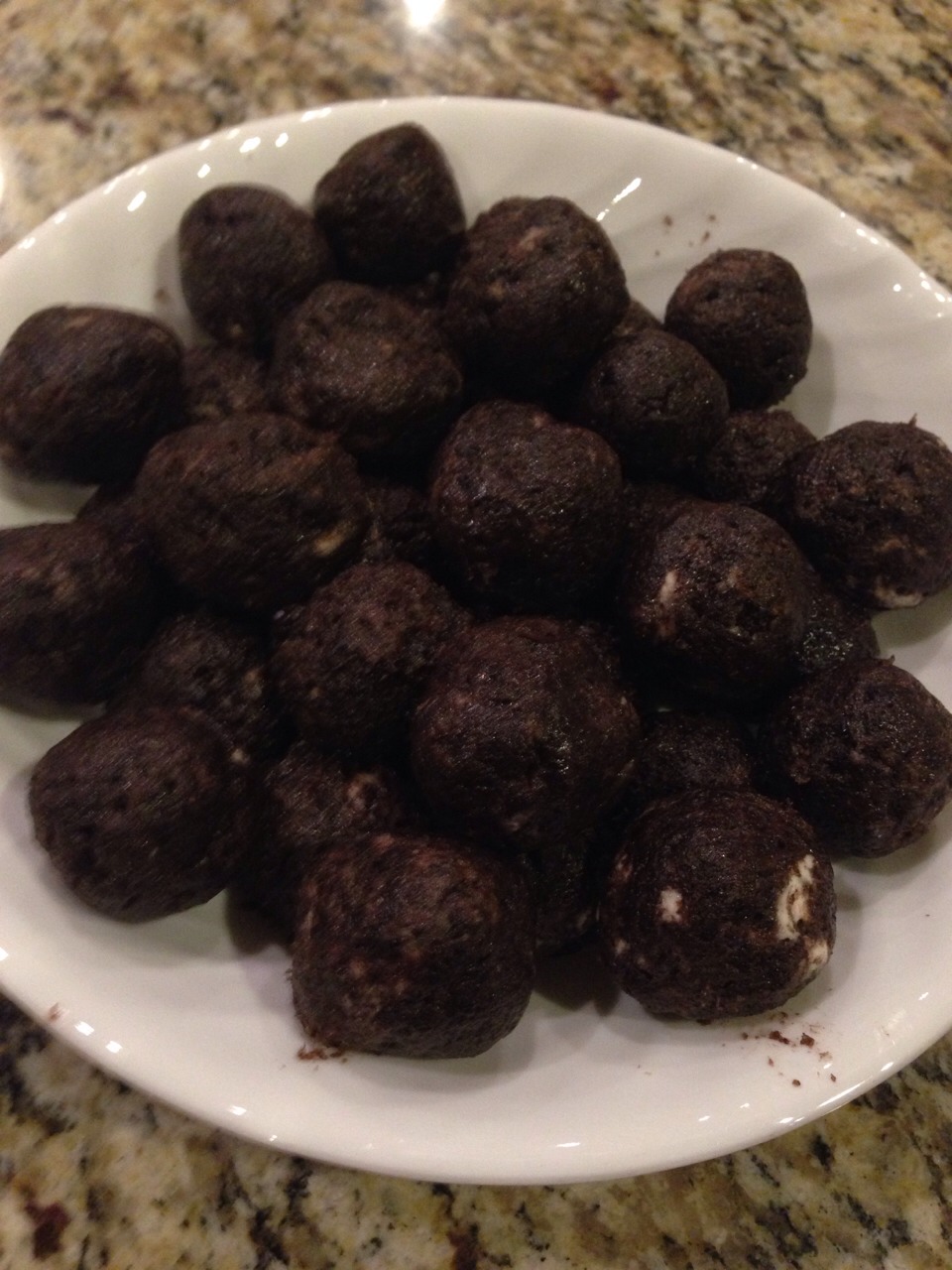 Step 3: 

Roll into balls and refrigerate for 15-35 minutes 