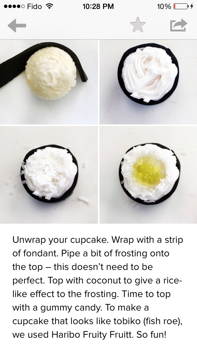 Grab Your Chopsticks: It's Cupcake Sushi Time!!!