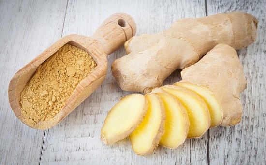 Ginger:  Known to provide gastrointestinal relief, ginger is many a pregnant woman's best friend.  Safe to take during pregnancy (in proper doses... check with your doctor first), ginger has been proven to provide relief in many cases.