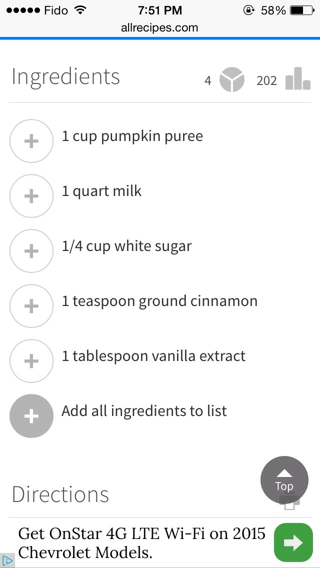 Fall Drinks