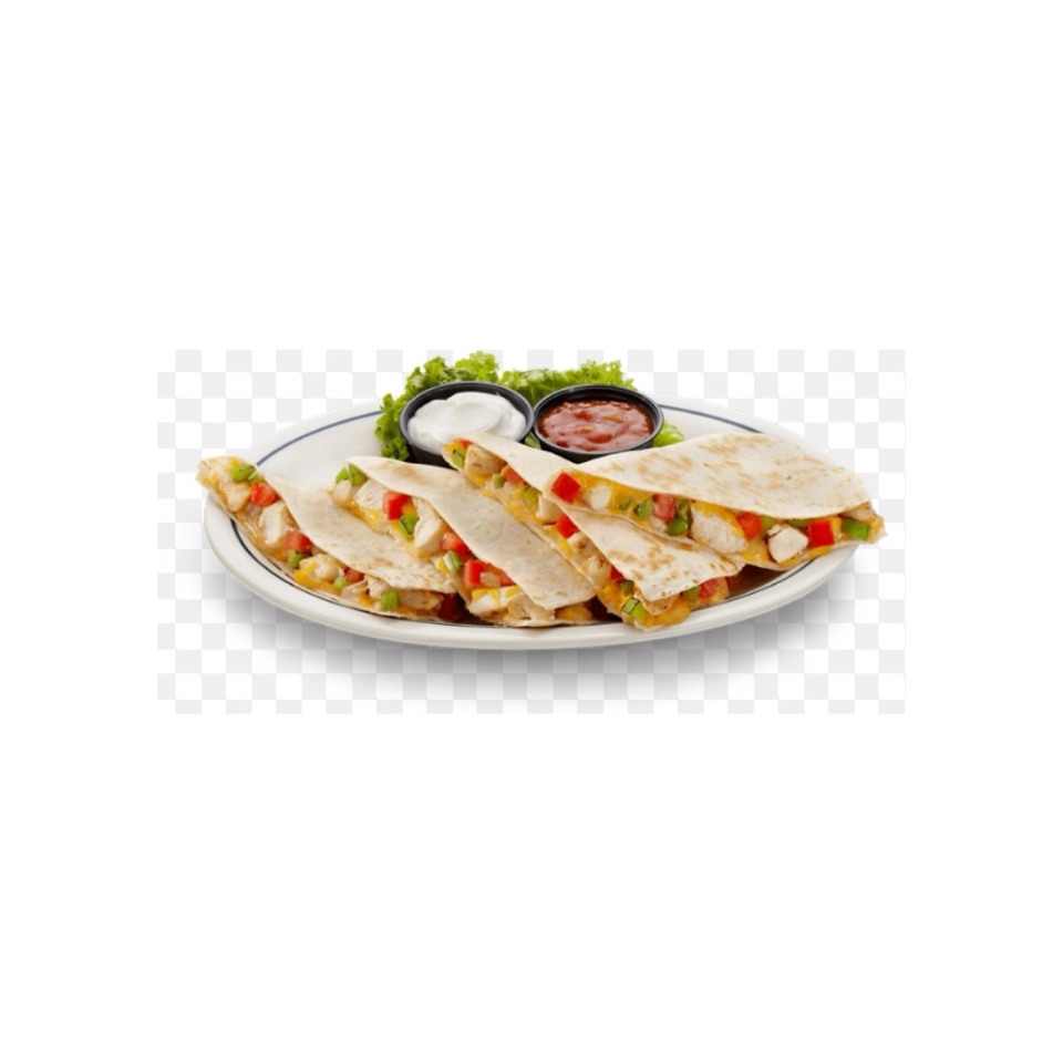 ✨ Make a quesadilla and put anything you can find in it; cheese, avocado, meat, corn, whatever!