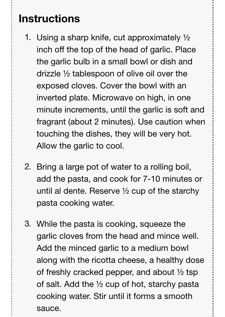 Garlic Pasta Salad