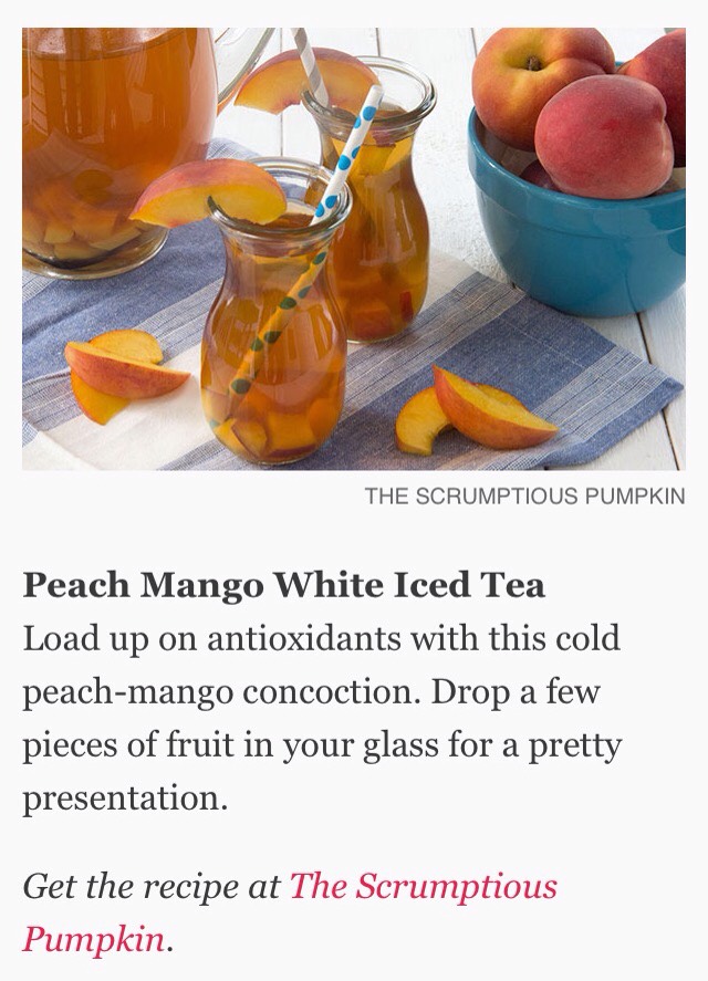 5 Healthy And Refreshing Iced Tea Recipes #summervibes