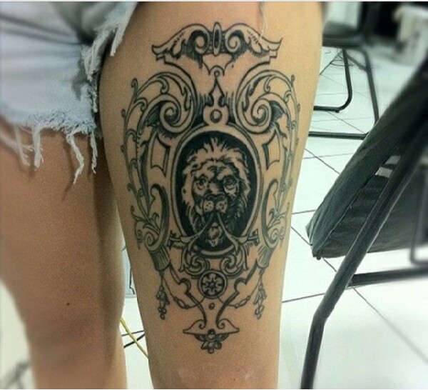 Sexy Thigh Tattoos And Designs For Women! 