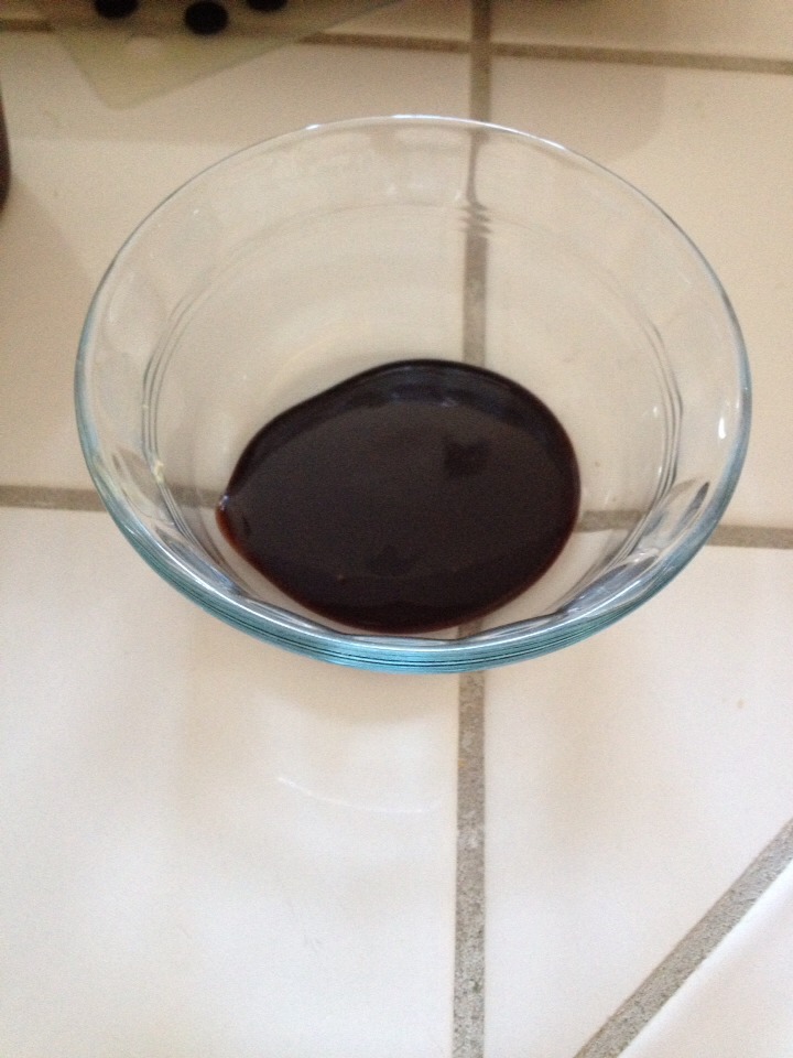 Have a bowl with any preferred chocolate sauce ready