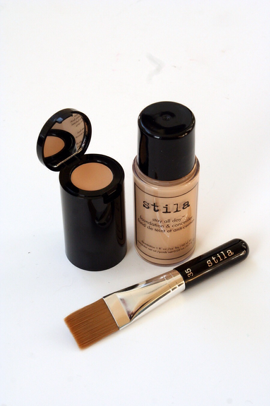 Foundation or concealer first? It should always be foundation first because if you put concealer on your just covering it up with foundation there's no point putting it on in the first place! Also apply concealer with fingers in a tapping motion as it heats it up and gives you fuller coverage 
