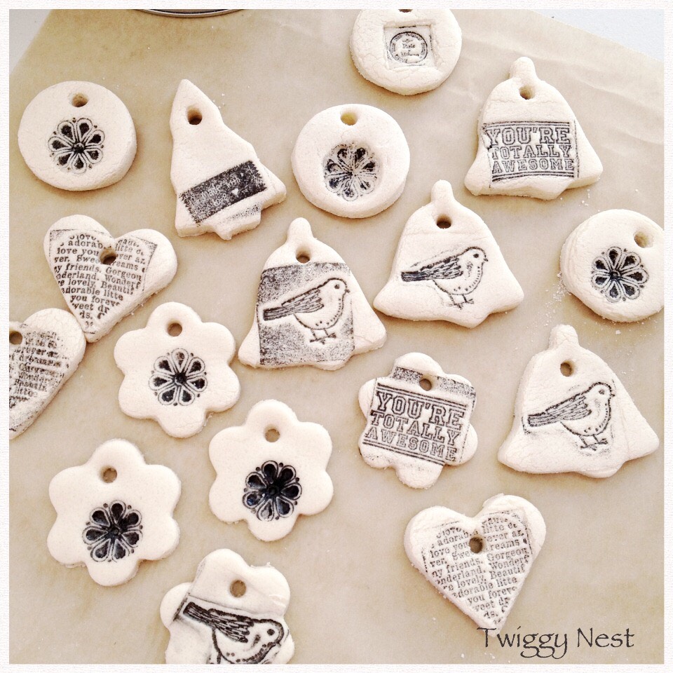 D.I.Y Salt Dough ornaments