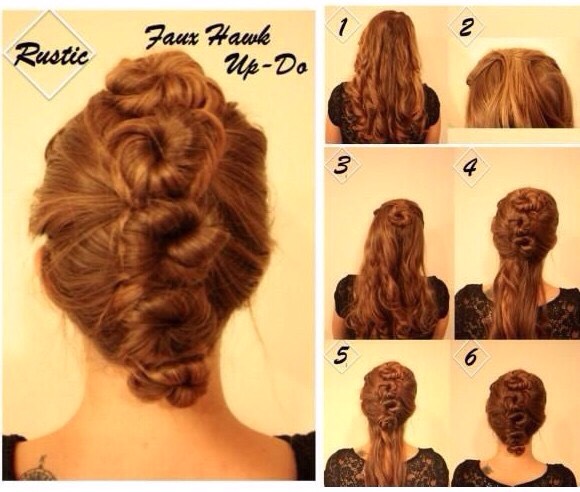 Twisted Faux Hawk