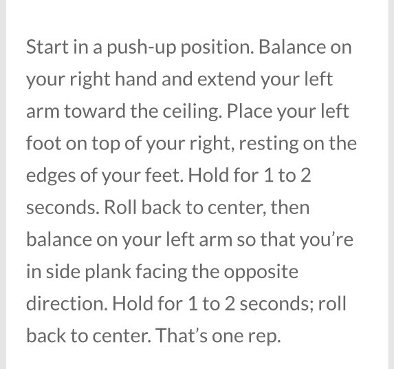 "4 NO CRUNCH MOVES TO SEXY ABS"