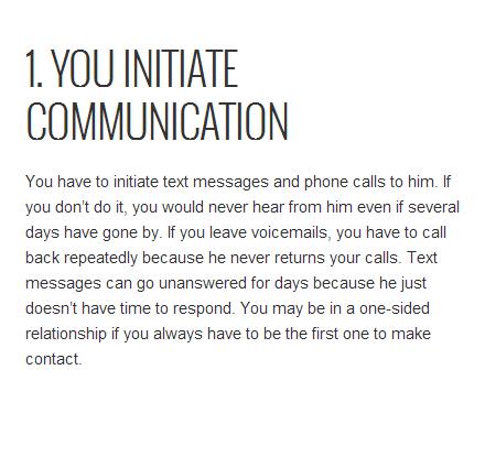 Signs That You Are In One Sided Relationship