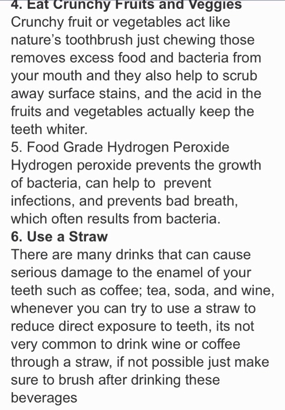 6⃣ Ways To Have Whiter Teeth 😬🌀