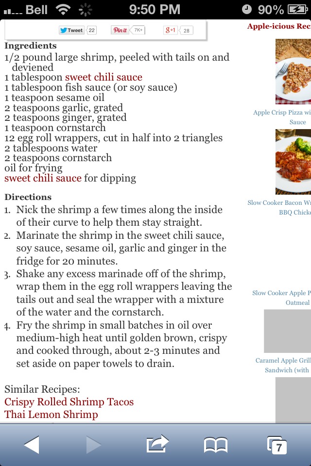 Firecracker Shrimp And Sweet Chilli Dipping Sauce

