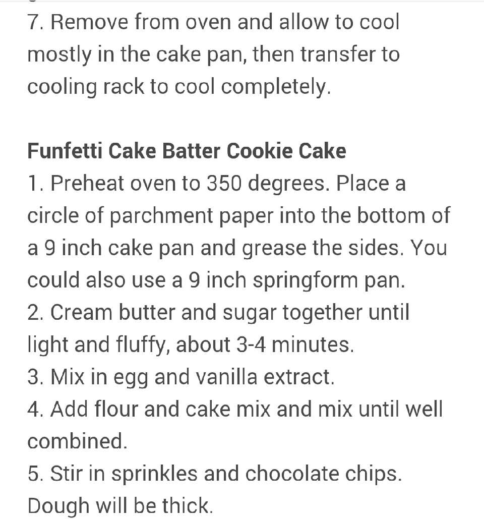 Funfetti Chocolate Chip Cookie Brownie Cake!