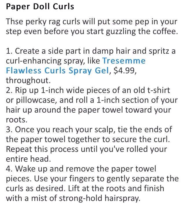 5 Overnight Hairstyles !! ❤️