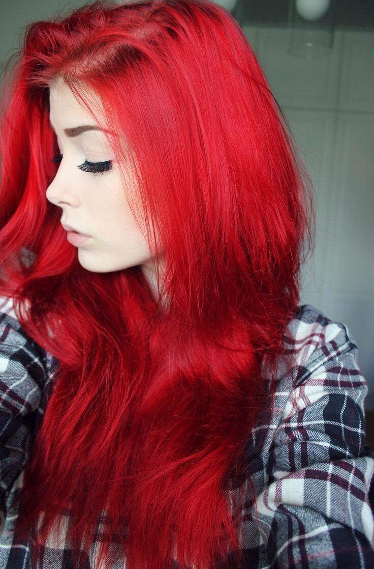 Beautiful Red Hairstyle❤️❤️❤️