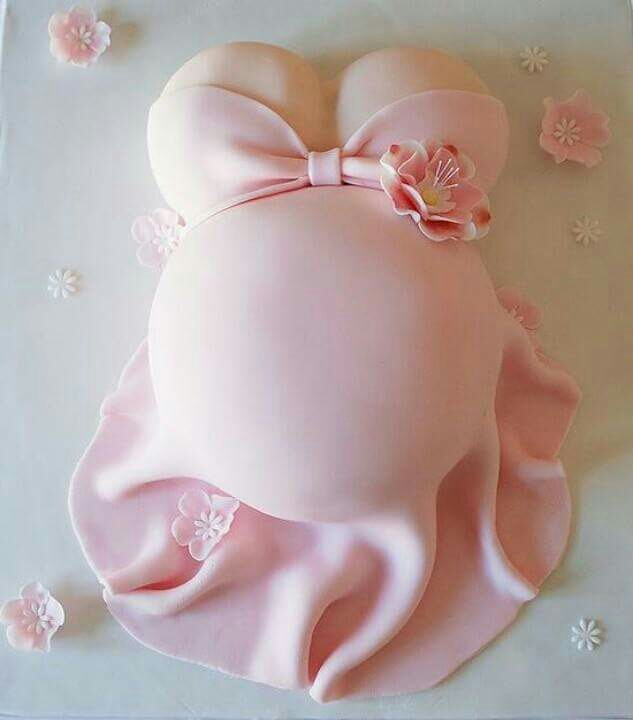 baby shower pregnant belly cakes 